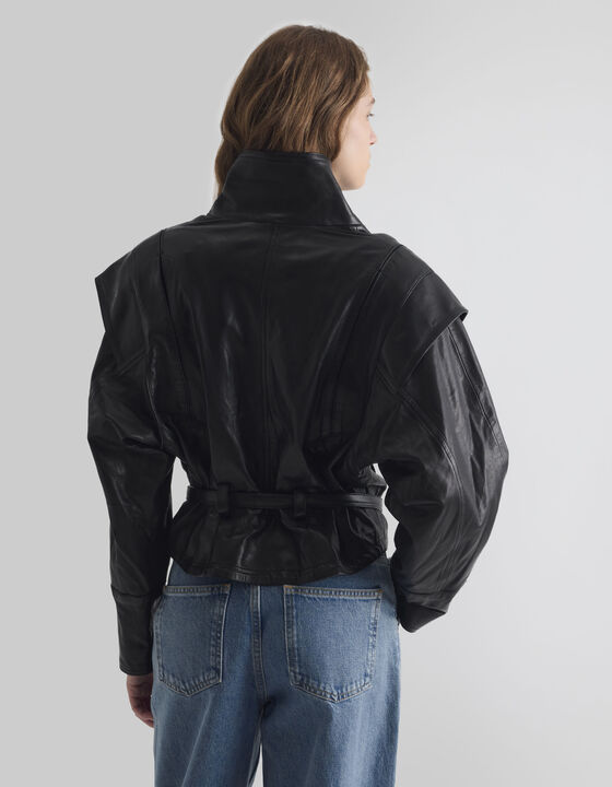 VESTE EN CUIR
