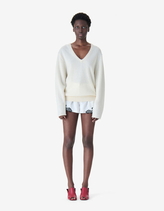 ALPACA V-NECK SWEATER