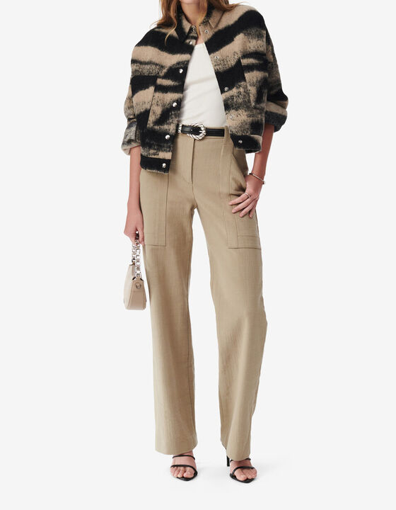 CROPPED OVERSHIRT