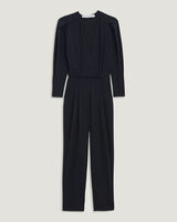 JENIE LONG SLEEVE PLEATED JUMPSUIT image number null