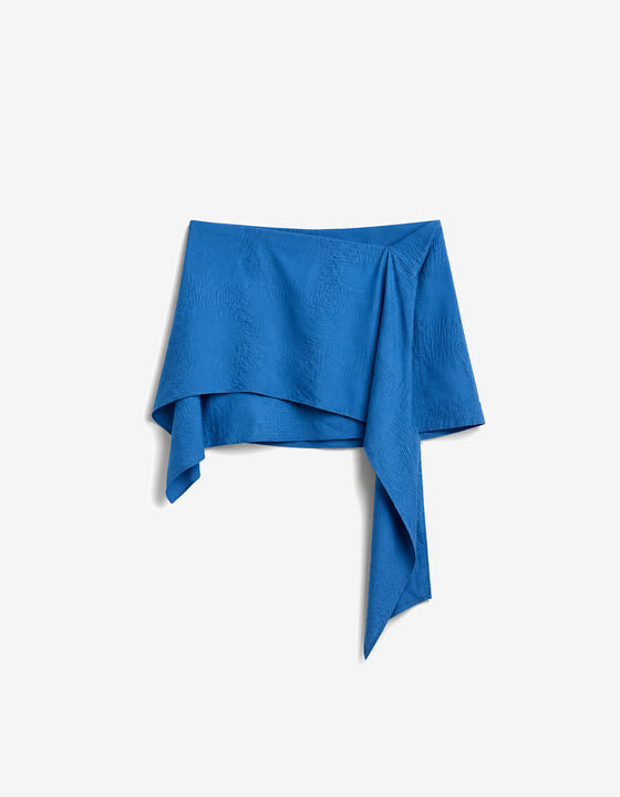 JUPE COURTE ASYM&Eacute;TRIQUE