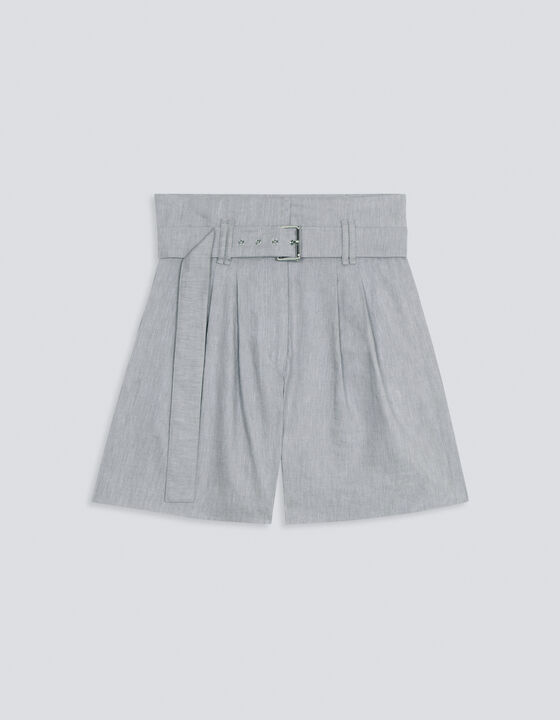 SUDA HIGH-WAISTED SHORTS