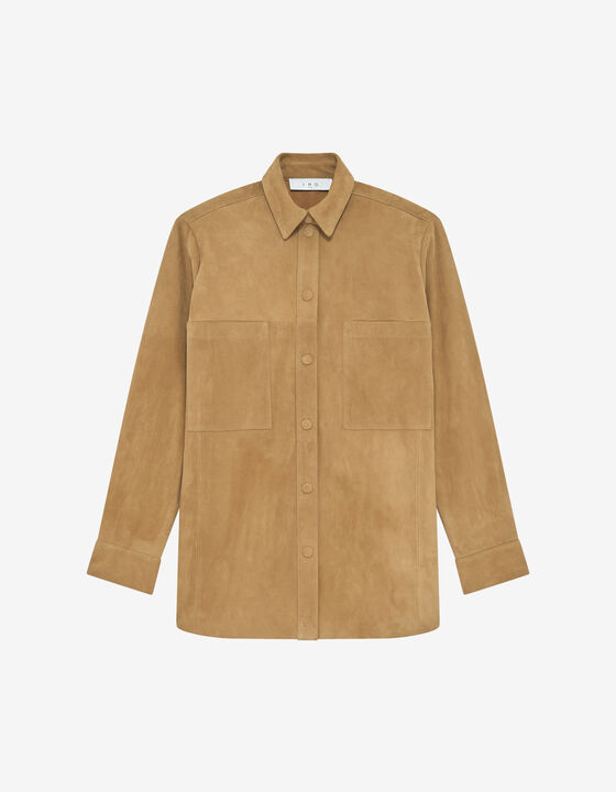 SUEDE SHIRT