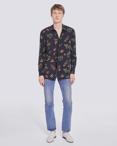 IRO WAILERS LONG SLEEVE HAWAIIAN BUTTON UP SHIRT