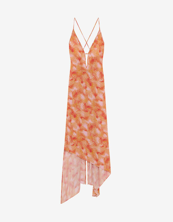 ROBE LONGUE À IMPRIMÉ