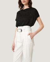 AOKI HIGH WAIST CROPPED TROUSERS image number null