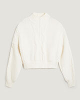 LYME OVERSIZED KNIT TURTLENECK SWEATER image number null