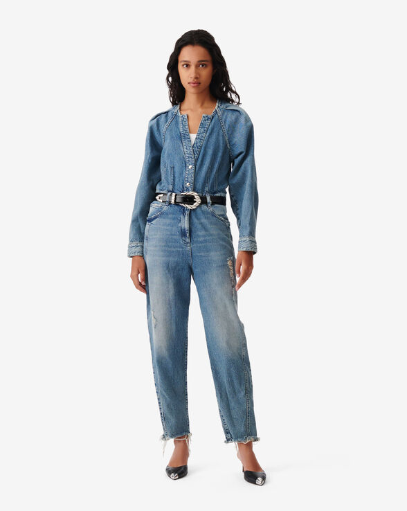 SETIA DENIM JUMPSUIT