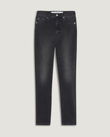 ALLONE SKINNY HIGH WAIST WASHED JEANS  image number null