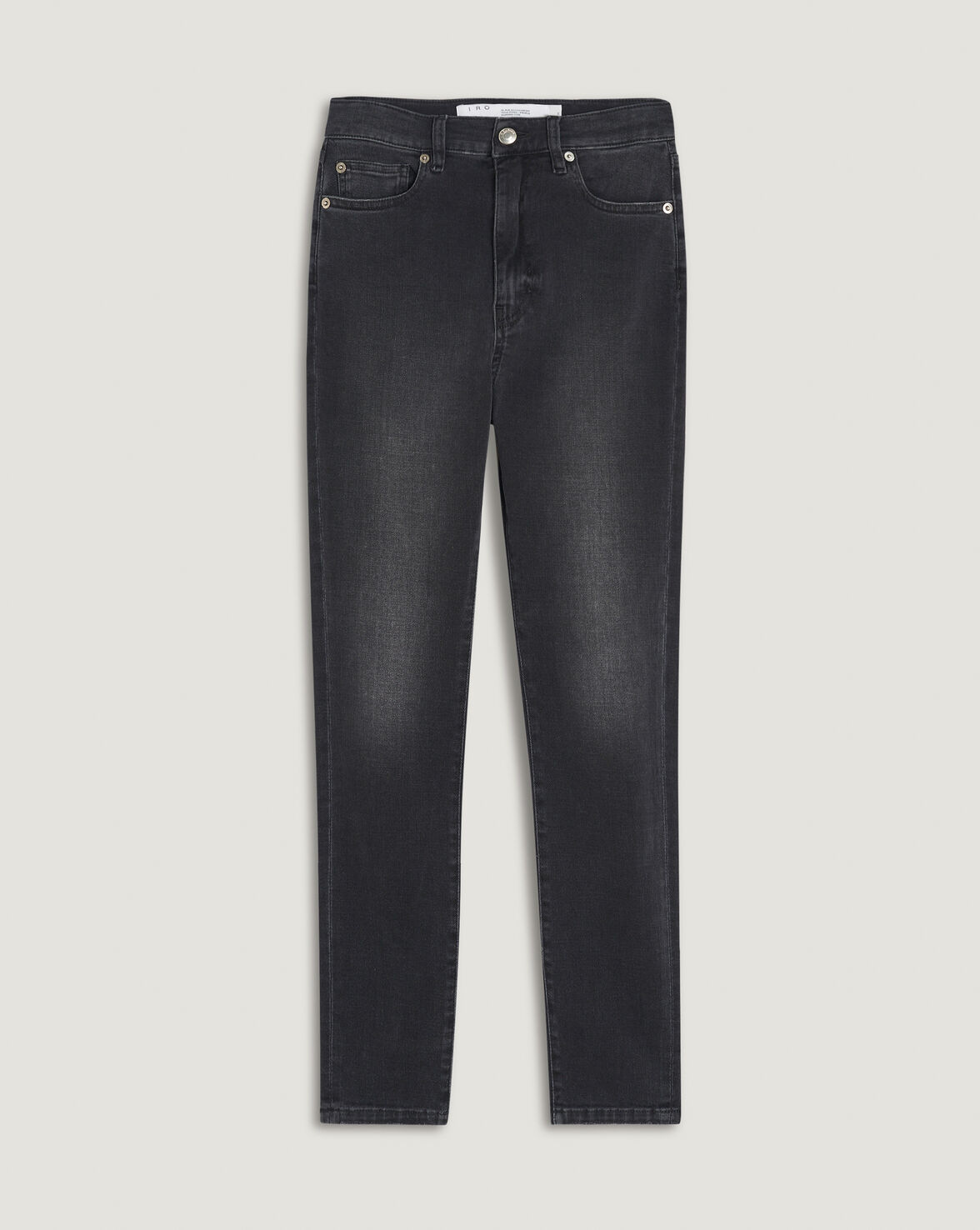 ALLONE SKINNY HIGH WAIST WASHED JEANS image number null