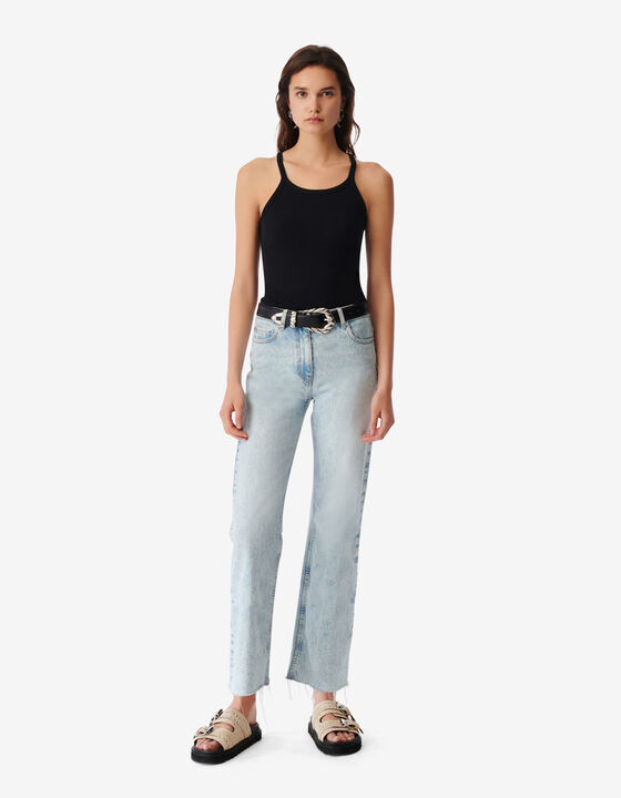 BRIOLLAY HIGH-RISE BOOTCUT JEANS