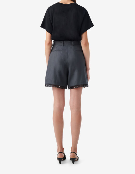 SHORT &Agrave; STRASS