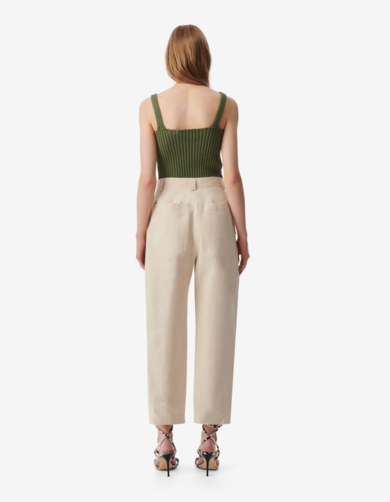 HIGH-WAISTED PANTS