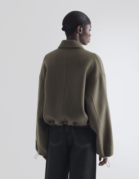 ASYMMETRICAL REVERSIBLE JACKET