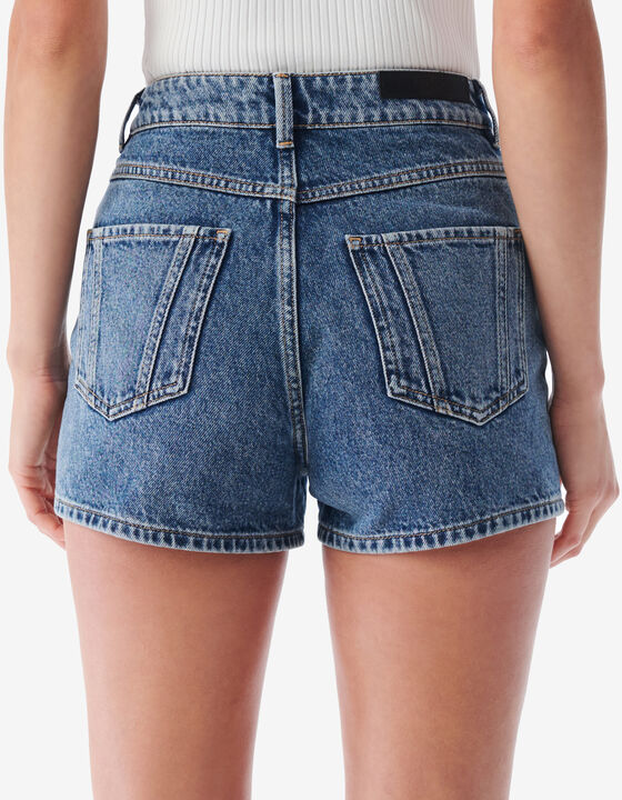 SHORT RACCOURCI EN JEAN