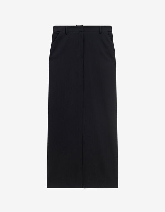MAXI WOOL SKIRT