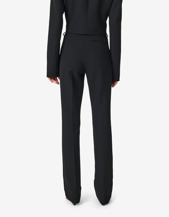 STRAIGHT-LEG SUIT PANTS