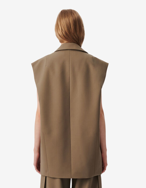 BLAZER SANS MANCHES