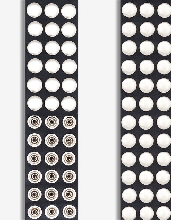 WIDE BELT WITH SNAPS