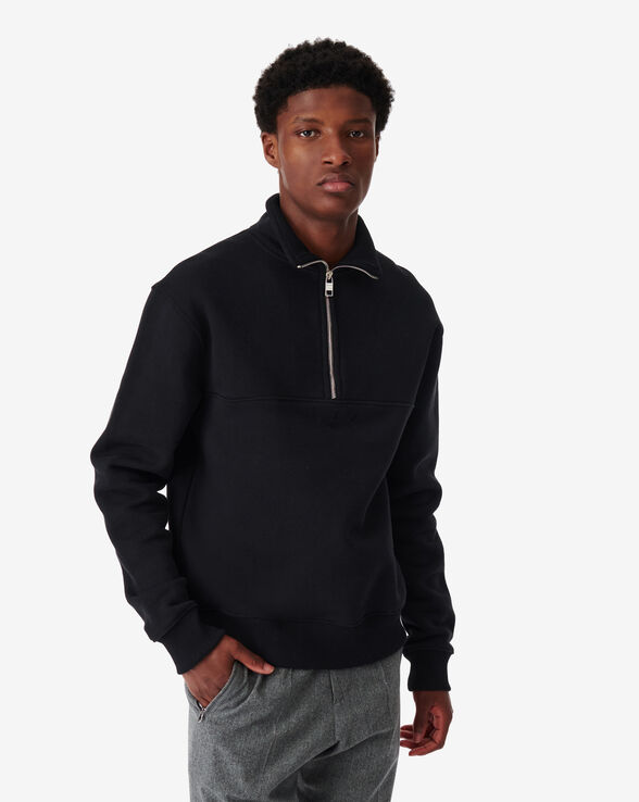 CELION HIGH-NECK SWEATSHIRT WITH ZIPPER