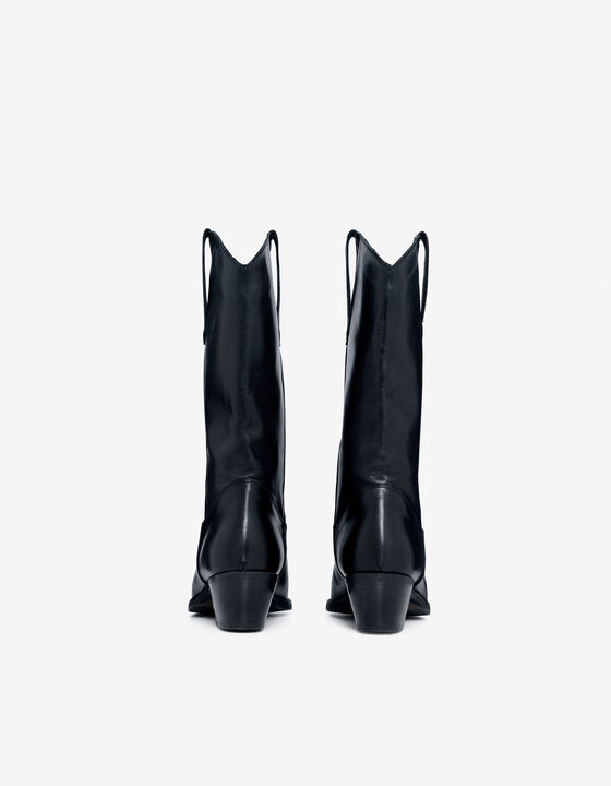 BOTTINES EN CUIR
