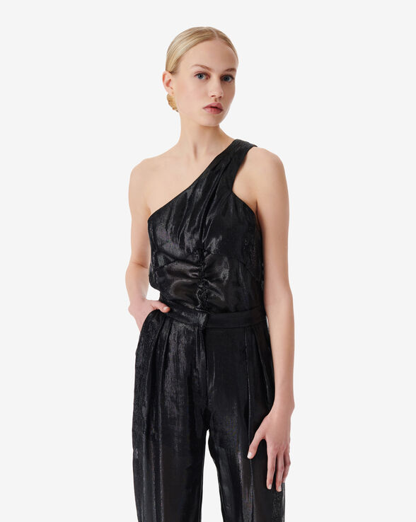ROCHA ASYMMETRICAL SILK TOP
