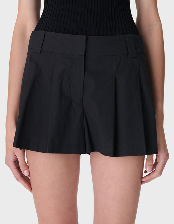 SHORT COURT EN POPELINE