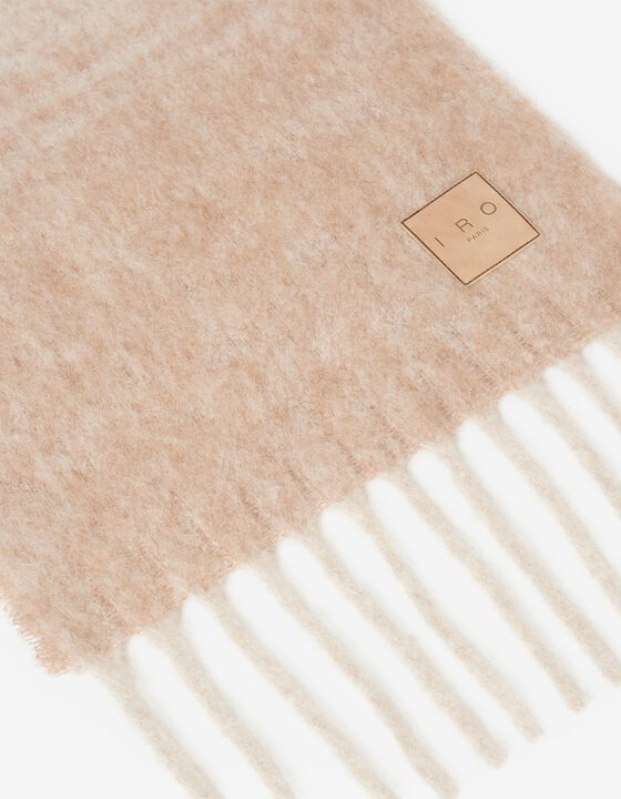 FRINGED SCARF