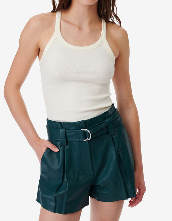 RIBBED TANK TOP