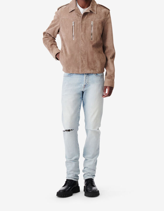 SUEDE LEATHER JACKET