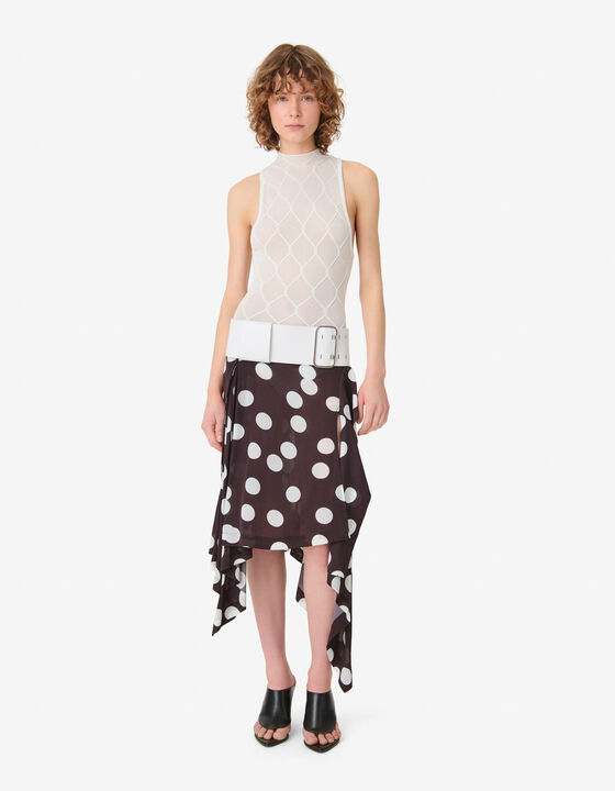 OPENWORK KNIT BODY