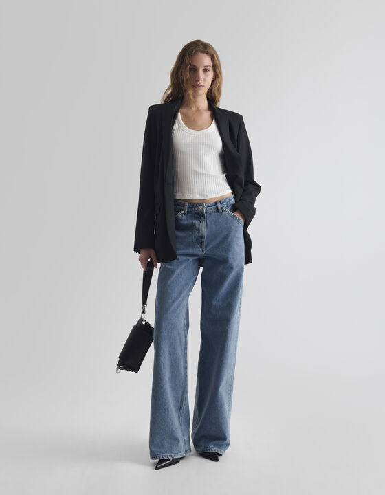 WOOL BLAZER JACKET