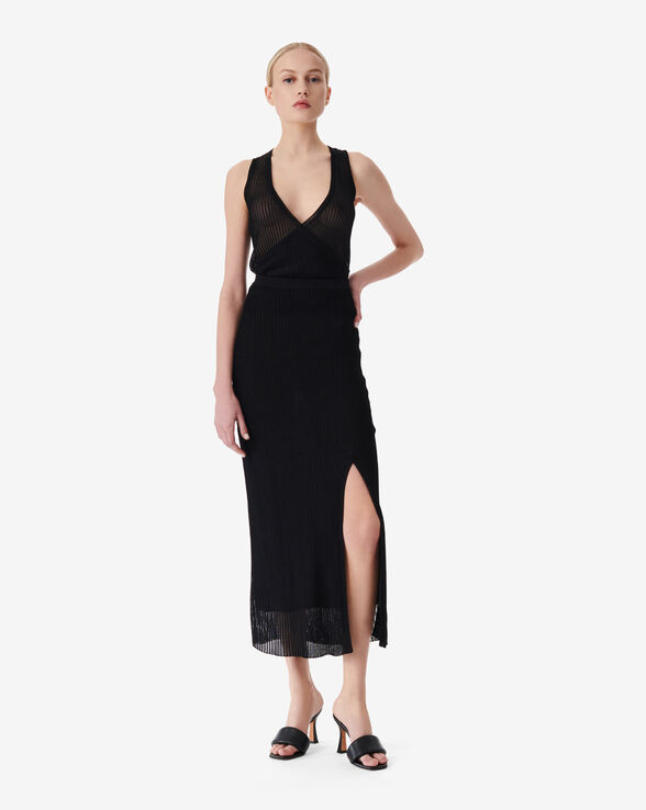CHUMA LONG KNIT SKIRT