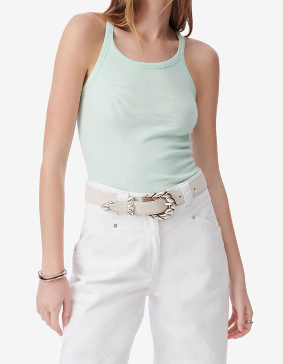 RIBBED TANK TOP