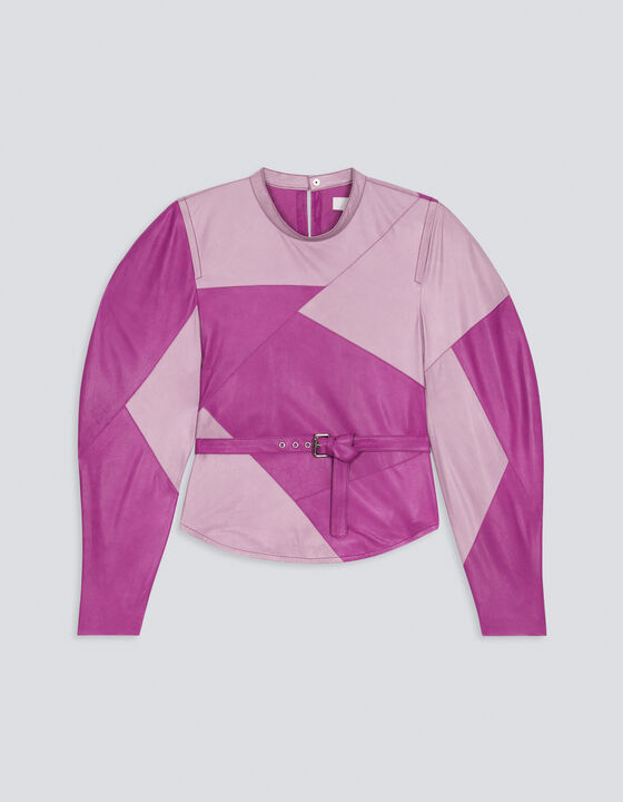 KOMBA LEATHER TOP