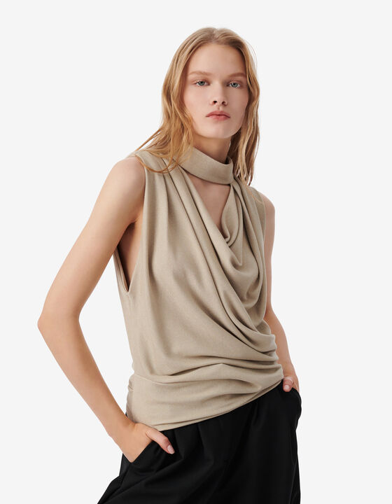 DRAPED TOP