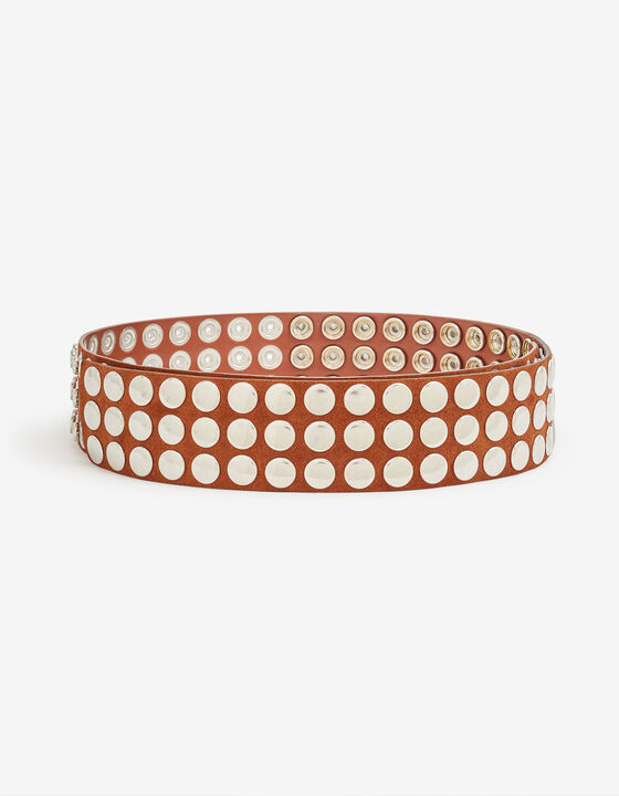 WIDE BELT WITH SNAPS