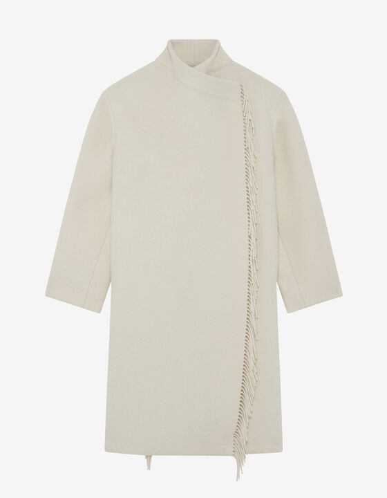 FRINGED COAT