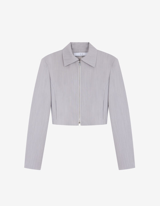 FITTED CROPPED JACKET