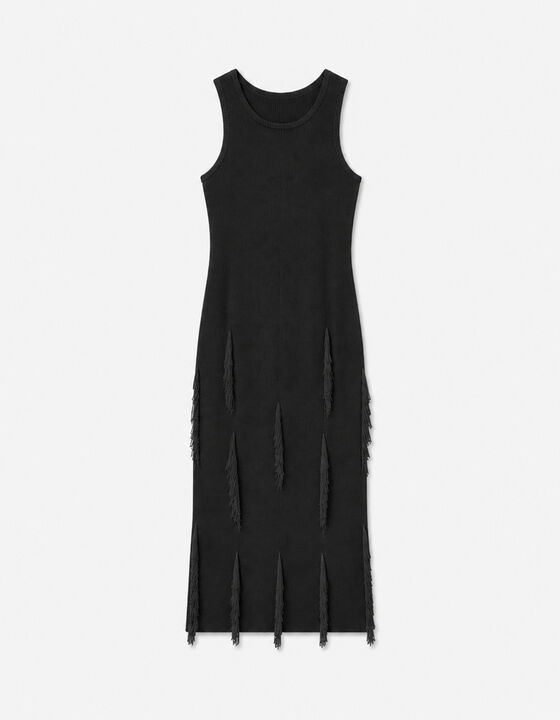 MIDI FRINGED DRESS