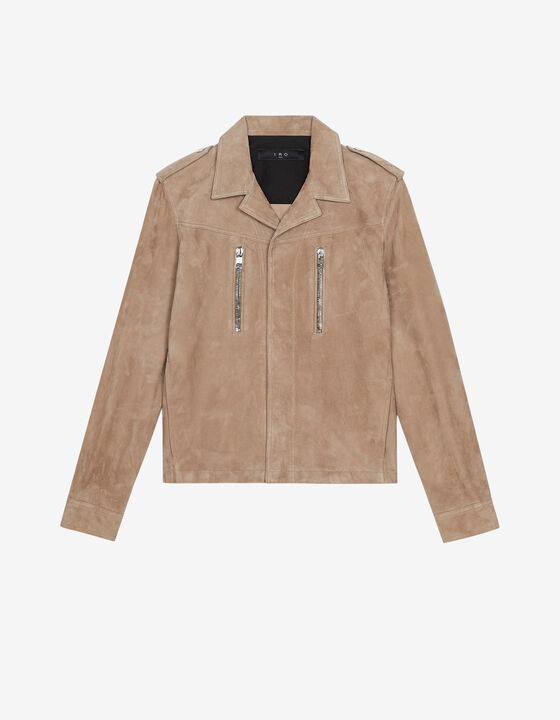 SUEDE LEATHER JACKET