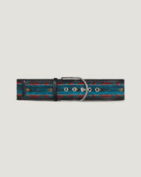 AOUNI WESTERN STITCHED LEATHER BELT image number null