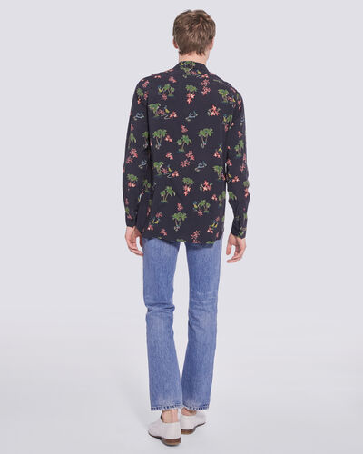 IRO WAILERS LONG SLEEVE HAWAIIAN BUTTON UP SHIRT