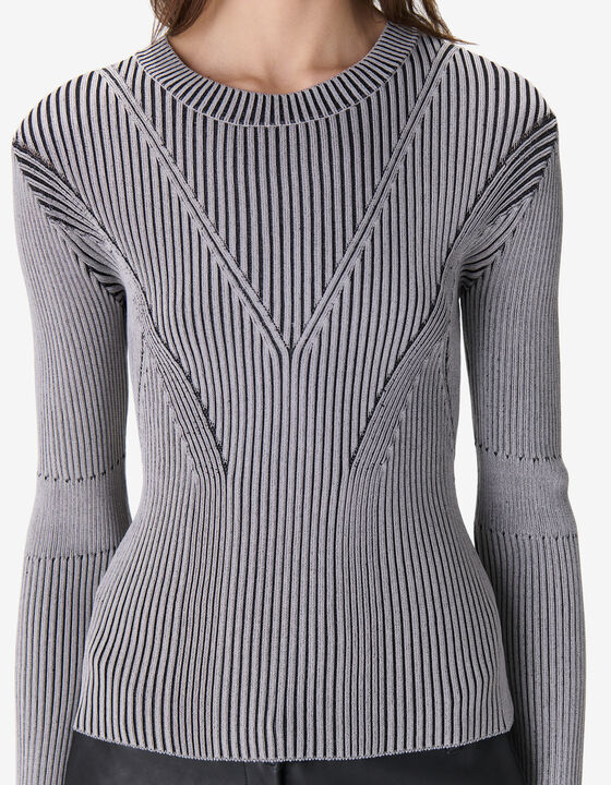 RIBBED SWEATER