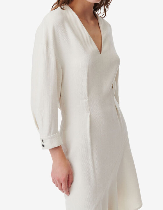 LONG SLEEVE VELVET DRESS