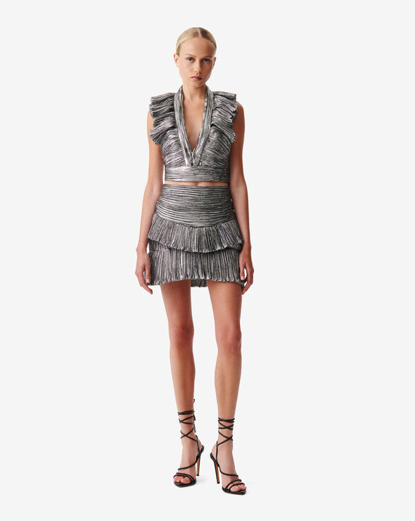QUORA SHORT FRILLY SKIRT