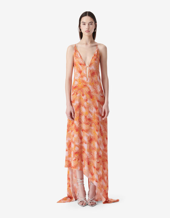 ROBE LONGUE À IMPRIMÉ