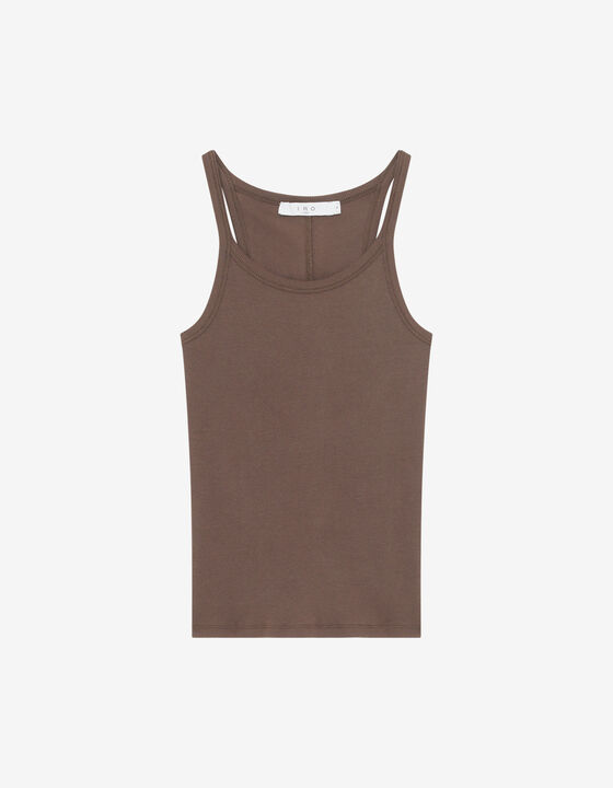 RIBBED TANK TOP