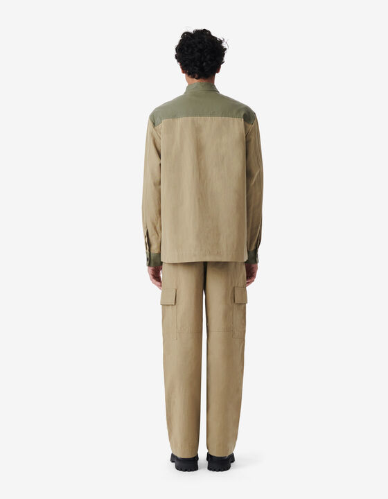 LONG-SLEEVED OVERSHIRT