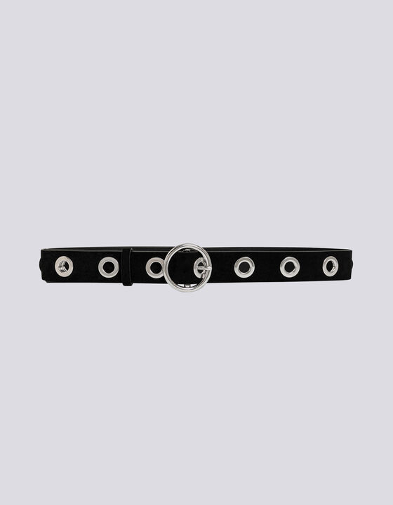 BECKA SUEDE GROMMET BELT